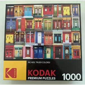 Colorful Montreal Doors Pinkcandy Kodak Premium 1000 pc 19X26 Cra-Z-Art Puzzle
